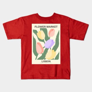 flower market Kids T-Shirt